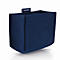 Rechteckiger, dunkelblauer Filz-Organizer mit magnetplan-Label auf hellem Hintergrund.