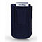 Donkerblauw senseBag viltetui met wit merklabel tegen een neutrale achtergrond.