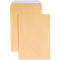 Two brown envelopes, one slightly open with white lining.