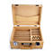 Coffret en bois avec compartiments réglables pour un tri flexible lors du travail agile.