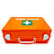 Mallette de premiers secours SAN, remplie avec DIN 13157 (étendue), L 310 x P 210 x H 130 mm, plastique ABS, orange