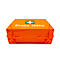 Mallette de premiers secours SAN, remplie avec DIN 13157 (étendue), L 310 x P 210 x H 130 mm, plastique ABS, orange