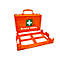 Mallette de premiers secours SAN, remplie avec DIN 13157 (étendue), L 310 x P 210 x H 130 mm, plastique ABS, orange