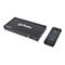 Manhattan 1080p 4-Port HDMI Multiviewer Switch, Switch with Four Inputs on One Display, Video Bandwidth Amplifier, Remote Control, Black, Three Year Warranty, Box - Video/Audio-Schalter - 4 Anschlüsse