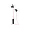 Manhattan Bluetooth In-Ear Headset (Clearance Pricing), Multi Coloured Cable Light, Omnidirectional Mic, Integrated Controls, Ear Hook for Secure Fit, 5 hour usage time (approx), Max Range 10m, Bluetooth v4.0, Rainproof, USB-A charging cable incl,...