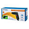 Eine Produktverpackung mit Manhattan Barcode-Scanner-Bild. Aufschrift: Contact CCD Barcode Scanner.