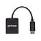 Manhattan DisplayPort 1.2 to 2-Port DisplayPort 1.2 Splitter Hub with MST, 4K@30Hz, USB-A Powered, Video Wall Function, Black, Three Year Warranty, Blister - Video-/Audio-Splitter - 2 Anschlüsse