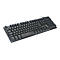Manhattan Gaming USB Keyboard, Metal Base Edition, 12 Function Keys, Rainbow-LED Backlighting, 19 Anti-Ghost Key Caps, IPX4 (Splashproof) Rating, USB-A, Black, Retail Box (German layout) - Tastatur - hintergrundbeleuchtet - USB - QWERTY - Schwarz
