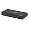 Manhattan HDMI Splitter 4-Port , 4K@60Hz, Displays output from x1 HDMI source to x4 HD displays (same output to four displays), AC Powered (cable 1.2m), Black, Three Year Warranty, Retail Box - Video-/Audio-Splitter - 4 Anschlüsse