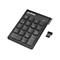 Manhattan Numeric Keypad, Wireless (2.4GHz), USB-A Micro Receiver, 18 Full Size Keys, Black, Membrane Key Switches, Auto Power Management, Range 10m, AAA Battery (included), Windows and Mac, Three Year Warranty, Blister - Tastenfeld - kabellos - 2...