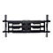 Manhattan TV & Monitor Mount, Wall, Full Motion, 1 screen, Screen Sizes: 37-75', Black, VESA 200x200 to 800x400mm, Max 75kg, LFD, Tilt & Swivel with 3 Pivots, Lifetime Warranty - Klammer - für gekrümmter LCD-Fernseher - stabiler Stahl - Schwarz - ...