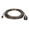 Manhattan USB-A to USB-A Extension Cable, 10m, Male to Female, Active, 480 Mbps (USB 2.0), Daisy-Chainable, Built In Repeater, Hi-Speed USB, Black, Three Year Warranty, Blister - USB-Verlängerungskabel - 10 m