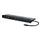 Manhattan USB-C Dock/Hub with Card Reader and MST, Ports (x9): Audio 3.5mm, DisplayPort, Ethernet, HDMI, USB-A (x3), USB-C and VGA, With Power Delivery (100W) to USB-C Port (Note add USB-C wall charger and USB-C cable needed),All Ports can be used...