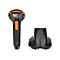 Manhattan Wireless 2D Handheld Barcode Scanner, 250mm Scan Depth, up to 80m effective range (line of sight), Max Ambient Light 100,000 lux (sunlight), Black, Three Year Warranty, Box - Barcode-Scanner