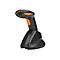 Manhattan Wireless 2D Handheld Barcode Scanner, 250mm Scan Depth, up to 80m effective range (line of sight), Max Ambient Light 100,000 lux (sunlight), Black, Three Year Warranty, Box - Barcode-Scanner