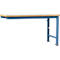 Manuflex aanbouw-werkbank Profi speciaal, tafelblad kunststof, 1750 x 700 mm, briljantblauw