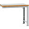 Manuflex aanbouw-werkbank Profi standaard, tafelblad kunststof, 1250 x 700 mm, briljantblauw
