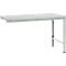 Manuflex aanbouwtafel UNIVERSAL Speciaal, tafelblad kunststof, 1500 x 1000, lichtgrijs
