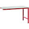 Manuflex aanbouwtafel UNIVERSAL Speciaal, tafelblad kunststof, 1500 x 1000, robijnrood