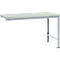 Manuflex Ansatztisch UNIVERSAL Spezial, Tischplatte Kunststoff, 1500x1000, alusilber