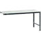 Manuflex Ansatztisch UNIVERSAL Spezial, Tischplatte Kunststoff, 1750x1000, anthrazit