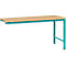 Manuflex Ansatztisch UNIVERSAL Spezial, Tischplatte Multiplex, 1750x1000, wasserblau