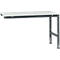 Manuflex Ansatztisch UNIVERSAL Standard, Tischplatte Kunststoff, 1500x1000, anthrazit