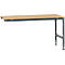Manuflex Ansatztisch UNIVERSAL Standard, Tischplatte Multiplex, 1750x1000, anthrazit