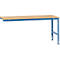 Manuflex Ansatztisch UNIVERSAL Standard, Tischplatte Multiplex, 2000x1000, brillantblau