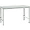 Manuflex basistafel UNIVERSAL Speciaal, 1500 x 1000 mm, kunststof lichtgrijs, lichtgrijs