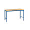 Manuflex basistafel UNIVERSAL Speciaal, 1500 x 1000 mm, multiplex natuur, briljantblauw