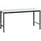 Manuflex basistafel UNIVERSAL Speciaal, 1750 x 1000 mm, kunststof lichtgrijs, antraciet