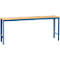 Manuflex basistafel UNIVERSAL Speciaal, 2000 x 800 mm, multiplex natuur, briljantblauw