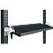 Manuflex kantelbare opbergconsole, voor de serie Universal of Profi, bruikbare diepte 195 mm, voor tafelbreedte 2500 mm, antraciet