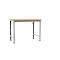 Manuflex werkbank Profi speciaal, tafelblad kunststof, 1250 x 700 mm, aluminium zilver