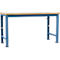 Manuflex werkbank Profi speciaal, tafelblad kunststof, 1750 x 700 mm, briljantblauw