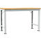 Manuflex werkbank Profi speciaal, tafelblad multiplex, 1500 x 700 mm, lichtgrijs