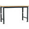 Manuflex Werkbank Profi Spezial, Tischplatte Kunststoff, 1500 x 700 mm, anthrazit