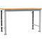 Manuflex Werkbank Profi Spezial, Tischplatte Multiplex, 1500 x 700 mm, alusilber