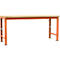 Manuflex Werkbank Profi Spezial, Tischplatte Multiplex, 2000 x 700 mm, rotorange