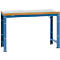 Manuflex werkbank Profi standaard, Tafelblad kunststof B 1500 x D 700, briljantblauw