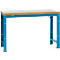 Manuflex werkbank Profi standaard, Tafelblad kunststof B 1500 x D 700, lichtblauw