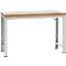 Manuflex werkbank Profi standaard, Tafelblad kunststof B 1500 x D 700, lichtgrijs