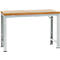 Manuflex werkbank Profi standaard, Tafelblad multiplex B 1500 x D 700, lichtgrijs