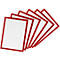 Marco informativo DURABLE Duraframe, DIN A3, rojo, 6 piezas