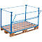 Marco superpuesto de palet tipo 64, 1200 x 800 x 1000 mm, lacado