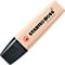 Markeerstift STABILO® BOSS Original NatureCOLORS, wigvormige punt, lichtecht, sneldrogend, beige, 10 stuks