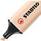 Markeerstift STABILO® BOSS Original NatureCOLORS, wigvormige punt, lichtecht, sneldrogend, beige, 10 stuks