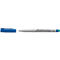 Marker Faber-Castell Multimark, incl. speciale gum, blauw, F, non-permanent