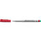 Marker Faber-Castell Multimark, incl. speciale gum, rood, M, non-permanent